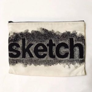 Barnes & Noble Punctuate Sketch Canvas Bag